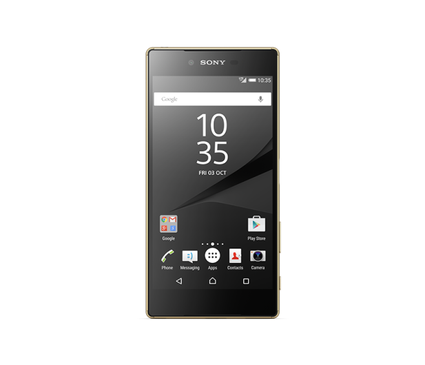 Sony Xperia Z5 Premium złoty + SmartBand Talk SWR30 - 261752 - zdjęcie 2